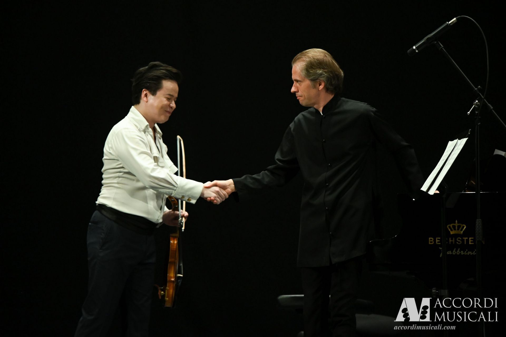 Roman Kim and Severin von Eckardstein Dazzle Chieti Audience at Accordi Musicali Festival in Italy